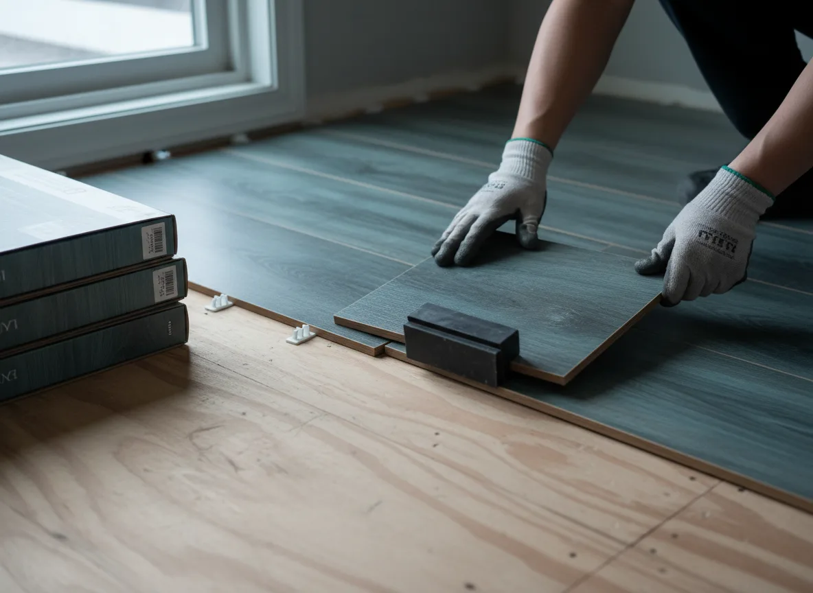 Luxury Vinyl Plank Installation company in Crosby, MN